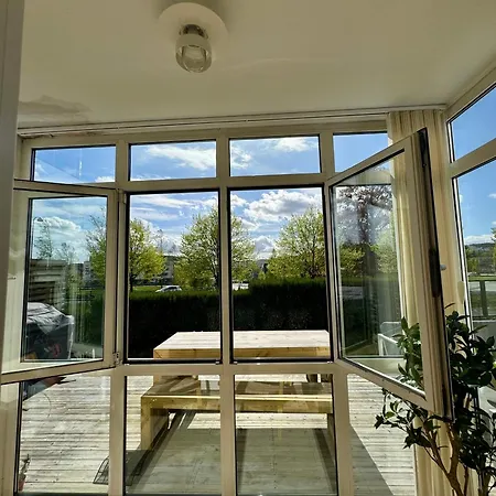 With Sunny Balcony *